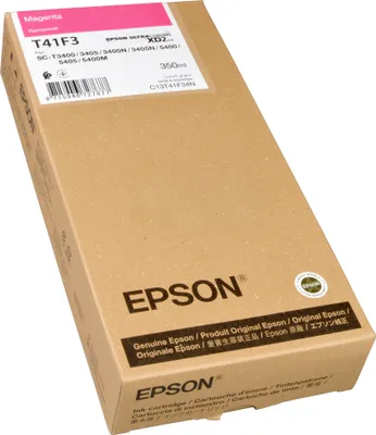 Produktbild von Epson UltraChrome XD2 T41F340, Magenta, 350 ml, 1 Stück(e), Einzelpackung