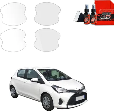 Obrázek produktu pro ochranná fólie 4v1 Grizz Protector pro prohlubně klik dveří - Toyota Yaris (2011-2016)
