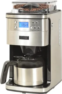 Produktbild von Isotherme programmierbare kaffeemaschine mit mühle 12 tassen 1000w edelstahl Kitchen chef KCP4266