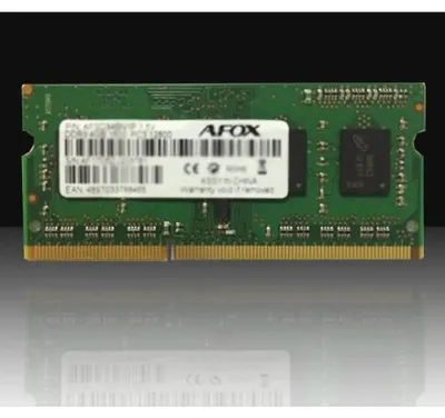 Zdjęcie produktu dla AFOX AFSD416FS1P, 16 GB, 1 x 16 GB, DDR4, 2666 MHz, 260-pin SO-DIMM