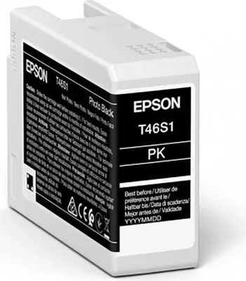 Produktbild von Epson Tintenpatrone photo black T 46S1 25 ml Ultrachrome Pro 10