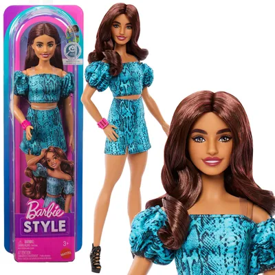 Image de Barbie Fashionistas JJN63, poupée de mode, pour filles, à partir de 3 ans, 298 mm, multicolore