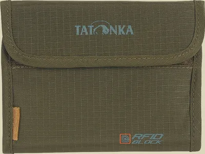 Produktbild von TATONKA Geldbörse Euro Wallet RFID Block Olive grün