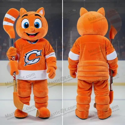 Immagine prodotto di Costume MASTICOT Gonfiabile da Bastone da Hockey Arancione Vivace