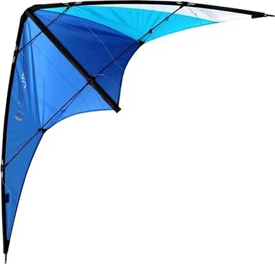 Image de Cerf-volant pilotable Elliot Drops Blue - White 1010630 Bleu 160 x 75 cm