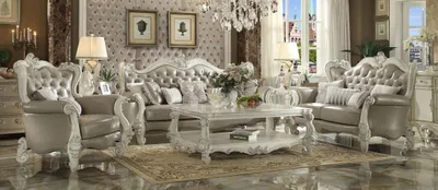Produktbild von Sofagarnitur 3+2+1 Sitzer Klassischer Wohnlandschaft Sofas Couchen Polster Neu