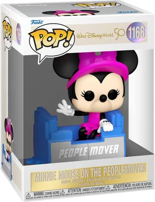 Zdjęcie produktu dla FUNKO POP! Minnie Mouse on the Peoplemover, Figurka kolekcjonerska, Kreskówka