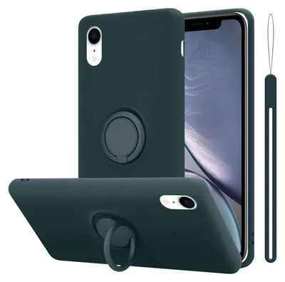 Obrázek produktu pro Cadorabo pouzdro pro Apple iPhone XR Protective Case in Green Pouzdro na mobilní telefon TPU Case Cover