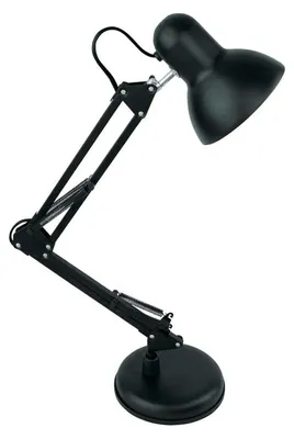 Produktbild von avide Basic Tischleuchte Vintage Schwarz Plastik Max 60W