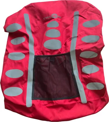Produktbild von Regenschutz Regenhülle für Rucksack L Rot, Regenschutz, Überzug