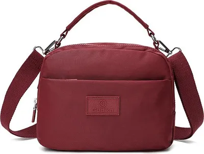 Immagine prodotto di Gudika borsa da donna - Crossbody bag - Borsa a tracolla - Borsa a tracolla rossa per iPad e oggetti essenziali