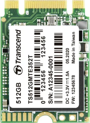 Image de Transcend TS512GMTE352T Disque dur interne à semi-conducteurs (TS512GMTE352T)