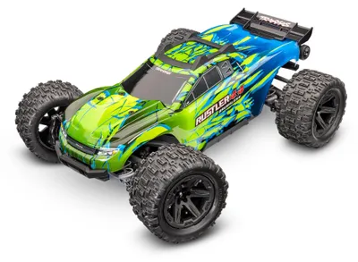 Produktbild von Traxxas Rustler 1:10 4X4 Brushless HD RTR RC Stadium Truck Grün 67464