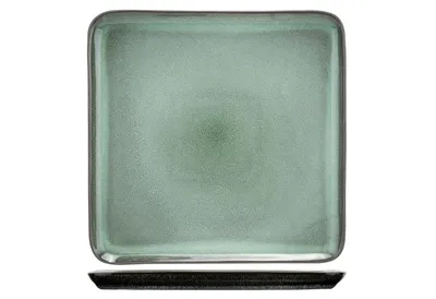 Produktbild von Cosy & Trendy Teller Lerida Meadow 25,5x25,5 cm grün