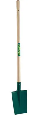 Produktbild von Damenspaten mit Schneide - 24 cm - Apfelgriff aus 100% PEFC-em Holz