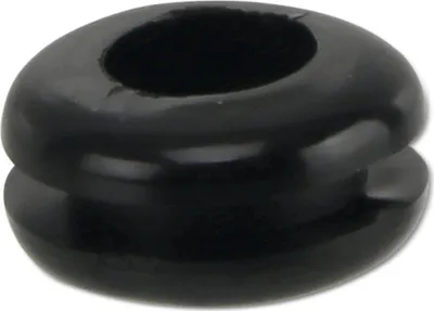 Produktbild von KSS Kabeldurchführungstülle PVC weich, schwarz, Plattenstärke 2,3, Loch-Ø 7,8, geschlossen, 1 Stück
