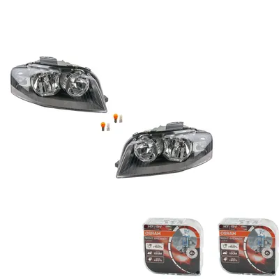 Immagine prodotto di Johns, fari + Osram Night Breaker Laser per Audi A3 8P 03-08 Set n L R 8P0941003K 8P0941003A 8P0941004K 8P0941A