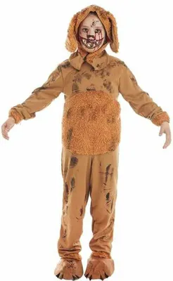 Immagine prodotto di Travestimento per bambini da cane zombie marrone