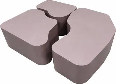 Produktbild von Venture Home Rechteckiger Esstisch Cilo Silber