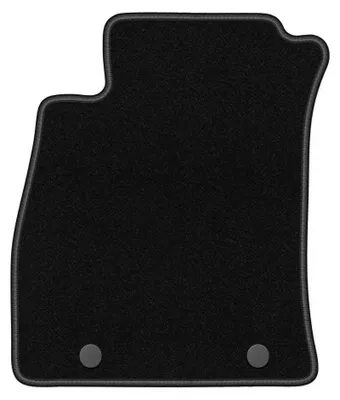 Immagine prodotto di Tappetino guidatore in moquette per Nissan Juke F15 2010-2017 (crossover) – 1 pezzo, nero, su misura – Wielganizator BASIC