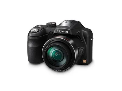 Produktbild von Panasonic Lumix DMC-LZ40 20 Megapixel Kompaktkamera, 42-fach optischer/4-fach digitaler Zoom, 22 - 924 mm Brennweite, optischer Bildstabilisator, 1/2,3'' CCD-Sensor, F3 (W) - F6,5 (T), 3 Zoll (7,62 cm) Display, HD-Video, Gesichtserkennung