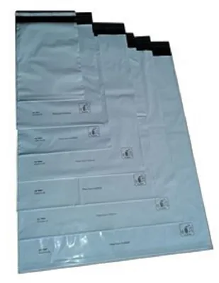 Produktbild von 100x Versandtüten, Versandtaschen, Versandbeutel, Adhäsionsbeutel selbstklebend, weiß 325 x 425 + 50 mm
