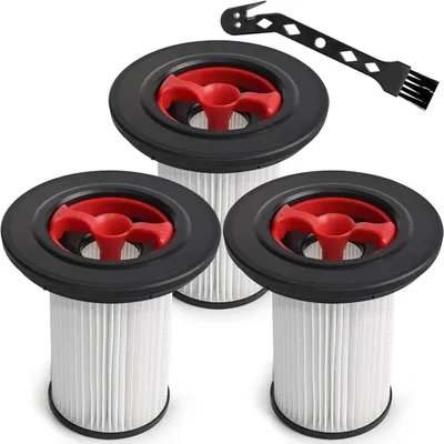 Produktbild von 3 Stück Ersatzfilter für Bosch Unlimited Gen2 Serie8 Staubsauger, HEPA Filter mit Reinigungsbürste, kompatibel mit Bosch 12036642/12023349