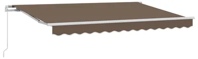 Immagine prodotto di Tenda da sole estensibile vidaXL, color taupe, 450 x 300 cm, in poliestere e alluminio