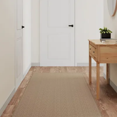 Produktbild von vidaXL Teppichläufer Sisal Optik Sandfarben 80x200 cm - Teppichläufer - Teppich - Bodenteppich - Läufer