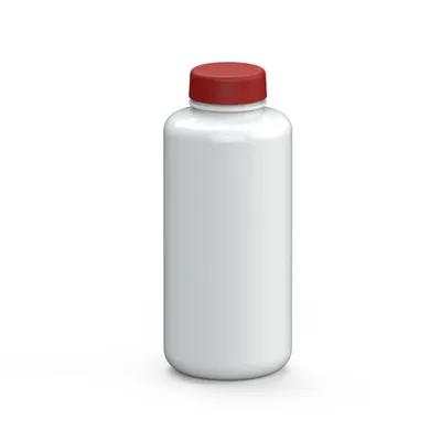 Produktbild von Trinkflasche "Refresh" 1,0 l - Robuste Flasche für den täglichen Gebrauch für Kinder und Erwachsene - weiß/rot