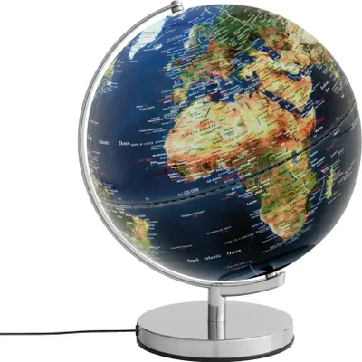 Image de TROIKA G3011C-P2P2/CH Globe TROIKA STELLAR LIGHT bleu, vert