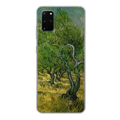 Produktbild von MuchoWow® Handyhülle Schutzhülle Hülle für Samsung Galaxy S20 Plus Olivenhain - Vincent van Gogh Silikon Softcase Handy Hülle - Hartschale
