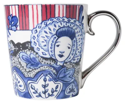 Heinen Delfts Blauw – Teebecher Kanten Isabee The Heritage Collection – Bild 1