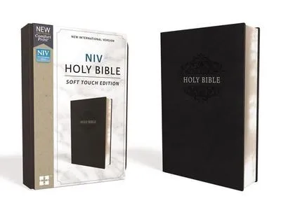 Obrázek produktu pro NIV, Holy Bible, Soft Touch Edition, Imitation Leather, Black, Comfort Print