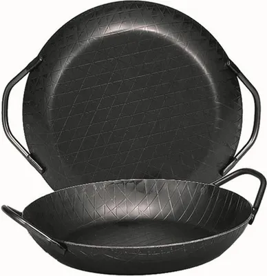 Immagine prodotto di TURK Servierpfanne schmiedeeisern mit 2 Griffen und extra hohem Rand Ø28cm schwarz
