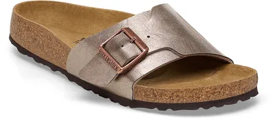 Produktbild von Birkenstock Catalina BS Birko-Flor Damen 42103 Hellgrau EU 39