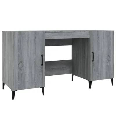 Immagine prodotto di Scrivania Grigio Sonoma 140x50x75 cm in Legno Multistrato