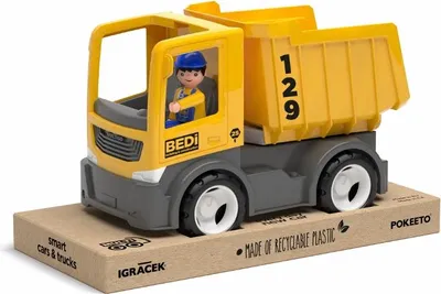 Obrázek produktu pro ECO MultiGO Build - Sklápěčka s řidičem - auto s Igráčkem