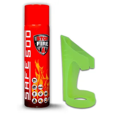Obrázek produktu pro SET Hasicí sprej SAFE 500 + držák SAFE 50F