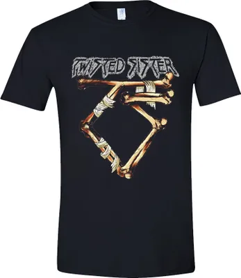 Image de Twisted Sister - T-shirt avec logo en forme d'os