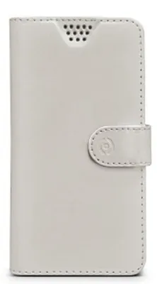 Obrázok produktu pre Celly WALLY UNICA, Puzdro s peňaženkou, Každá značka, 11,4 cm (4.5"), Biela