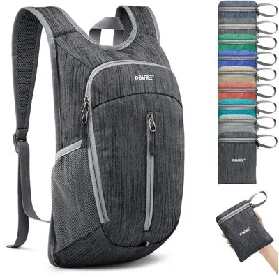Immagine prodotto di Zaino pieghevole leggero da 10 litri per escursioni all'aperto