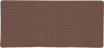 Produktbild von MSV Dusch-/Badeschutzmatte Bad - Gummi - braun - 76 x 36 cm