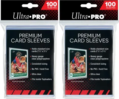 Produktbild von Ultra Pro - 200 Platinum Premium Soft Sleeves