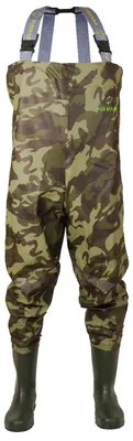 Produktbild von Wathose SBF01/CAM Camouflage Größe 39 Wasserdicht Robuste Sohle Leichtgewicht für Angler