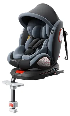 Produktbild von Kindersitz, 360° Drehung, verstellbare Neigung, DPL007-GRAU