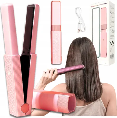 Image de Lisseur professionnel sans fil, mini-boucleur portable