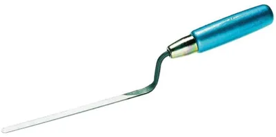 Obrázok produktu pre Špárarenská stierka z uhlíkovej ocele, 8 mm, s okrúhlym krkom, určená na vyplňovanie škár v dlažbách