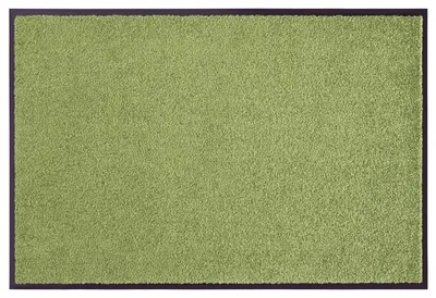 Produktbild von NYVI Fußmatte Wash & Clean - Wetterfest, Saugstark, Rutschfest - Schmutzfangmatte Türmatte - 60x180 cm Rechteckig - Grün