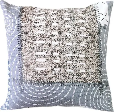 Produktbild von Kissenbezug, Flanell-Kissenbezug, warm, dick 40x40 31511-2 Grau, Patchwork